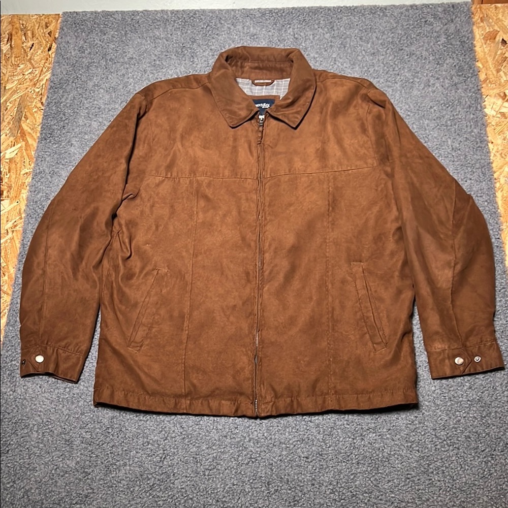 St. John's Bay Men's Tan Lightweight Jacket
